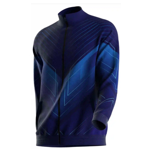 Sudadera con capucha y cremallera completa personalizada, Jersey deportivo ligero con logotipo estampado por sublimación, ropa deportiva - Product Image 2