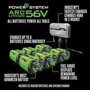 Tondeuse à gazon autotractée EGO POWER+ Power ZT4201E-L Z6 Eo42 Z6 Série 800 Cut Touch Drive 56 volts 7,5 Ah ZT5205E-L - Product Image 6