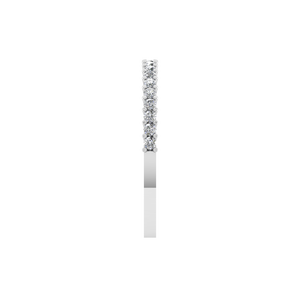 Elegant Minimalist 925 Sterling Silver Original VVS Moissanite Stackable Eternity Band Women's Engagement <b>Ring</b>-OEM ODM Wholesale - Product Image 2