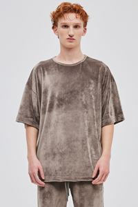 T-shirt basique blanc pour homme, design de créateur, sérigraphie personnalisée sur le devant, couleur personnalisable, respirant, écologique, 100 % coton, vente en gros - Product Image 5