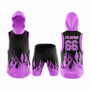 Venta al por mayor 7on7 bandera uniformes de fútbol Jersey para jóvenes totalmente sublimación compresión 7v7 Jersey de Pakistán - Product Image 1