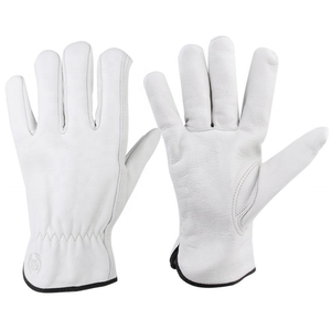 Gants de travail en cuir anti-coupure décontractés de haute qualité de l'usine directe Logo personnalisé Utilisation en extérieur Fabriqué au Pakistan pour un usage quotidien - Product Image 4