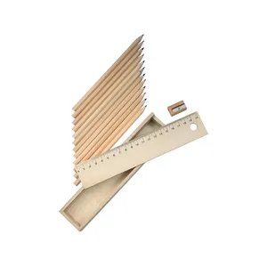Set di Matite Colorate in Legno Personalizzate - Product Image 2