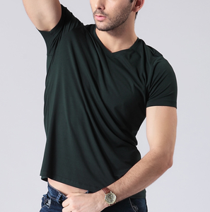 BlanqWear <b>Mens</b> O-Neck Short Sleeve <b>Fleece</b> Formal T-<b>Shirt</b> Loose Fit Premium 100% Cotton 280g Anti-Bacterial Quick Dry - Product Image 4