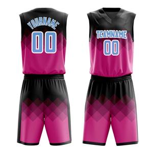 Nuevo Uniforme de Baloncesto Personalizado para Equipos, Diseño Personalizado al por Mayor, Buena Calidad, Secado Rápido, Conjuntos de Uniformes de Baloncesto 100% Poliéster - Product Image 1