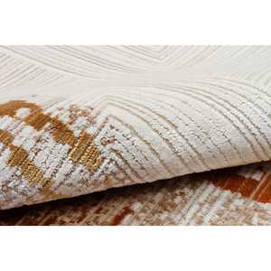 Tapis moderne multicolore Netline PR004 Perre, 60% viscose, 40% acrylique, pour chambre à coucher, bureau et chambre d'enfant - Product Image 4