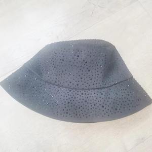 Nuevo estilo Rhinestone primavera otoño estaciones brillante personalizado impreso hecho a mano diamante señoras al aire libre moda sombrero de cubo - Product Image 4