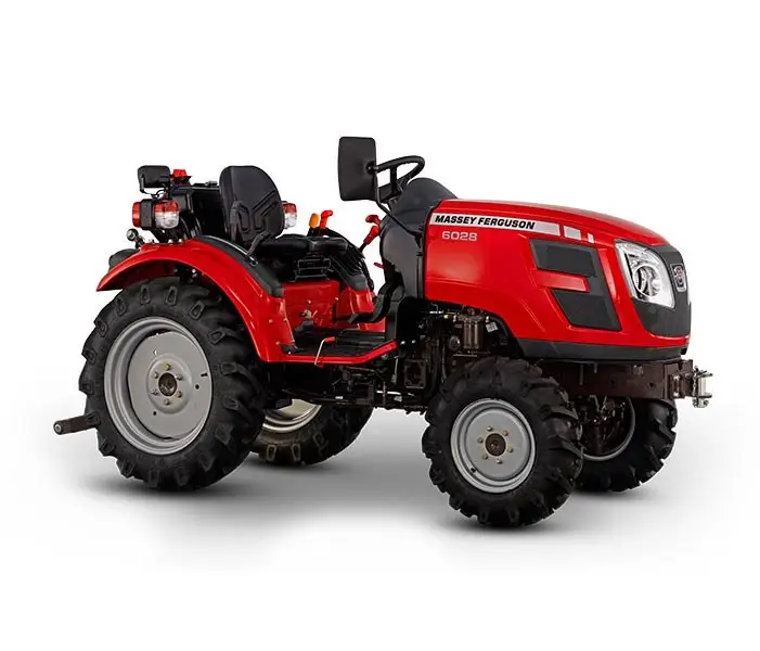 Hot Sales 2022 Massey Ferguson 385 4wd Tractor 85 Hp Landbouwtrekker 12.4/11X28 Voor Verkoop