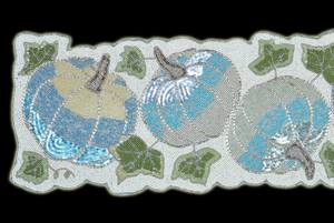 MS Handicraft Luxury Beaded Durable Non-Slip Handmade <b>Table</b> <b>Placemat</b> - Product Image 6