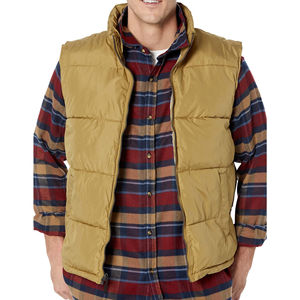 Gilet matelassé en laine pour homme, vêtements d'hiver avec poches, vêtements décontractés, fabricant pakistanais, gilet matelassé respirant - Product Image 4
