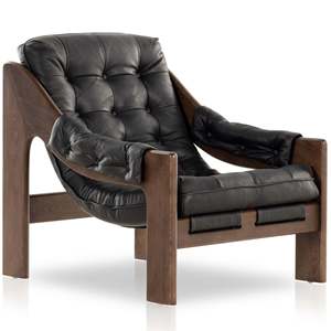 Sofá Modular de Lujo Moderno Francés de Tres Plazas Chesterfield en Forma de L, sin Respaldo ni Brazos, con Estructura de Madera Maciza, en Color Negro, para Sala de Estar - Product Image 2