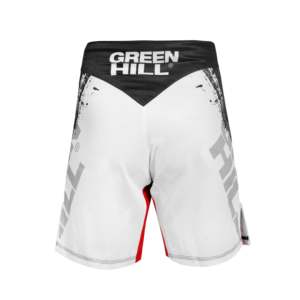 Pantalones Cortos de MMA Blancos de Diseño Personalizado GREEN HILL, Ropa de Poliéster Elástico para Grappling y BJJ para Gimnasio, Sublimados (10535) - Product Image 6