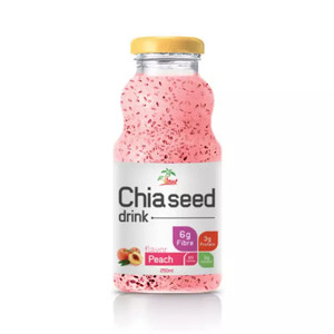Échantillon gratuit 290ml de boisson aux graines de chia VINUT avec mélange à saveur de fruits sans sucre faible en gras fabricant de boissons OEM - Product Image 2