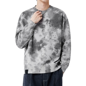 Hombres personalizados al por mayor logotipo personalizado impresión y bordado de cuello redondo de gran tamaño estilo casual de alta calidad sudaderas con capucha de manga larga - Product Image 4