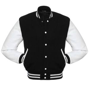 Veste universitaire unisexe en cuir de laine de haute qualité pour hommes, élégante, durable et parfaite pour les vêtements décontractés et le style athlétique - Product Image 2