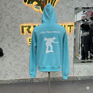 Sweat à capuche zippé avec logo personnalisé le plus demandé Puff Printed fabriqué en usine prix bon marché sweats à capuche pour hommes vente à chaud - Product Image 4