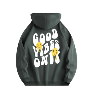 Nouveauté 2024 : Sweat-shirts pour hommes de haute qualité, 100% coton molletonné, légers, manches longues, hiver, impression de logo personnalisée, poche - Product Image 1