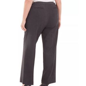 Pantaloni Eleganti da Donna Calvin Klein Taglie Forti 20W, Modello Highline a Gamba Dritta in Grigio Scuro, Stile Ufficio - Product Image 2