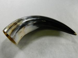 Antique Design Drinking Horn Viking Horn Home Restaurant Decorative Drinking Horn Curved Natural Shape for <b>Christmas</b> Occasion - Product Image 3