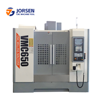 Centre d'usinage vertical CNC VMC650 3/4/5 axes à commande GSK, broche BT40 pour le traitement des métaux, directement de l'usine