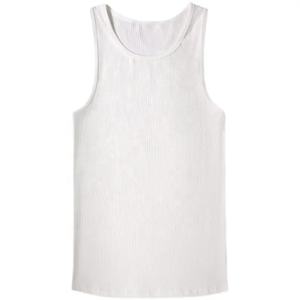 Débardeur de sport en coton pour homme, débardeur côtelé, extensible, fitness - Product Image 3