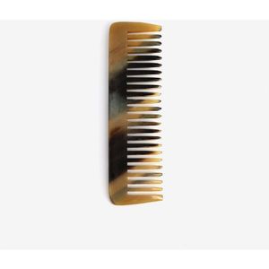 Peine para el Cabello de Cuerno de Buey Natural Indio, Ecológico, Hecho a Mano, Pulido - Product Image 6