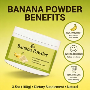 Kangherb Supply OEM Marque privée <span class=keywords><strong>Prix</strong></span> de gros Poudre de jus de banane soluble dans l'eau Poudre de banane naturelle - Product Image 3