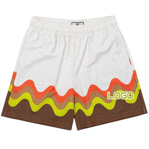 2025 personalizado diseño superior entrenamiento diseñador poliéster pantalones cortos Fitness correr entrenamiento gimnasio deportes corto para hombres mujeres - Product Image 2