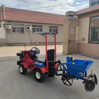 Nouveau mini-tracteur diesel 100/120 CV avec boîte de vitesses, essieu, pneus, chenilles en caoutchouc et remorque pour presse à balles, broyeur, récolteuse de pommes de terre et de maïs