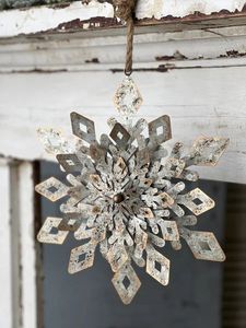Artistic Handmade Metal <b>Christmas</b> Hanging Ornament For <b>Tree</b> Decoration And Festive Home Interior Styling - Product Image 2