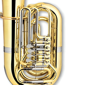 <span class=keywords><strong>Tuba</strong></span> a Cilindri in Sib a 4 Valvole con Finitura Laccata Oro (TU9913) - Product Image 2