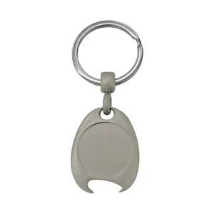 Portachiavi in Metallo Personalizzato con Token per Trolley, Gadget su Misura - Product Image 2
