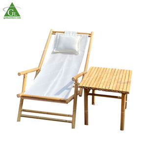 Silla de exterior de bambú de estilo moderno, muebles de sala de estar con estilo para uso en Playa, parque, jardín, Hotel, Villa - Product Image 2