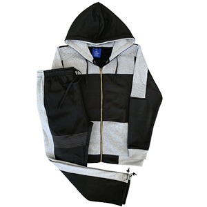 Survêtement de sport respirant personnalisé en coton 100% lourd à manches longues, vêtements de sport chauds et résistants pour la course à pied, l'entraînement et les séances de fitness - Product Image 3