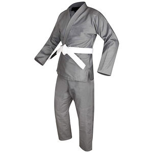 Karate Jiu Jitsu Sparring Uniforme Stretch Kimono Trajes con Logo frontal Movimiento libre y ventilación para largas horas de entrenamiento - Product Image 1