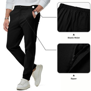 Pantalon chino pour homme, coupe slim, extensible, en coton, pour le travail, pantalon chino tendance, meilleur fabricant, pantalon chino en coton pour homme - Product Image 4