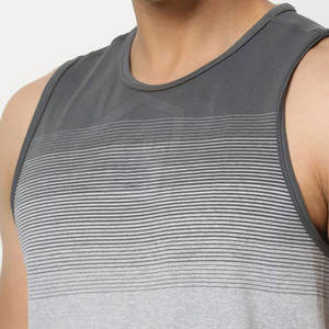Débardeur de sport décontracté pour homme pour la musculation - Respirant, séchage rapide, grande taille, polyester/coton - Product Image 5