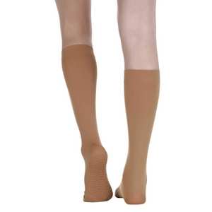 Daymod One Size Thin Knee <b>Socks</b> Lightweight <b>Silicone</b> Nylon Breathable Disposable with Mesh Design Ankle Length Summer Print Logo - Product Image 1