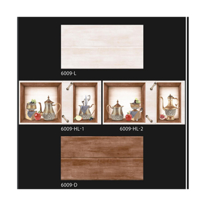 Diseño moderno económico 300*600mm Cocina Acabado brillante Azulejo Textura sólida Ampliamente vendido - Product Image 4