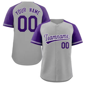 Dernier modèle Maillot de sport à boutons Maillot de baseball pour hommes Maillots de baseball respirants à impression par sublimation pour jeunes - Product Image 6