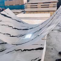 Panneau mural en PVC, feuille de marbre UV, feuille de marbre en PVC pour la décoration intérieure