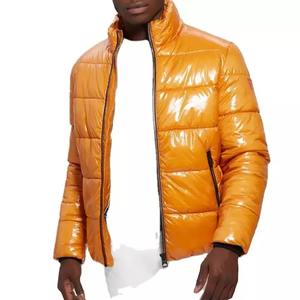 100% Polyester Black Men's Winter Padded Jackets <b>Coats</b> With Low Prices Wholesale Puffer Jacket - Product Image 1