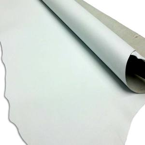 El mejor vendedor, forro de zapatos de cuero genuino de Color blanco, acabado de grano, piel de cabra con patrón único - Product Image 1