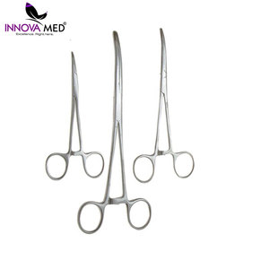 Pinces Kelly en acier inoxydable de haute qualité pinces droites et incurvées pour usage médical Base d'instruments chirurgicaux durables - Product Image 3