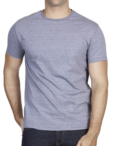 Camiseta deportiva personalizada para hombre, 100% algodón, tela CVC, patrón de estampado de lazos, transpirable, respetuoso con el medio ambiente, logotipo frontal, producción a granel - Product Image 5