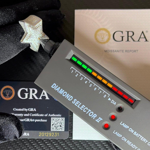 Anillo de Hip Hop de moda de bisutería de lujo para hombre con estrella de diamante completo 10K 14K 18K oro hielo Natural VVS bodas - Product Image 6