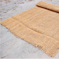 Coir Geo textil untuk pengendalian erosi berkebun dan tanah pengkondisian alam tenun serat kelapa tikar Coco