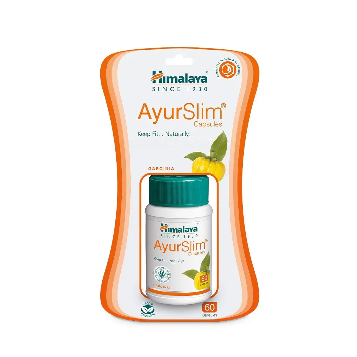 Himalaya Wellness AyurSlim viên nang-Viên nang 3x60 để giảm cân viên thuốc Ayurvedic để giảm cân