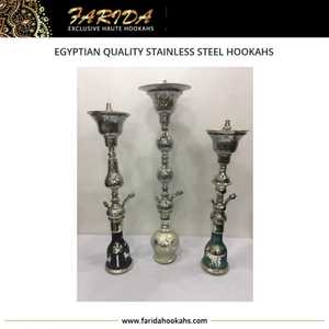 Mini Cachimbas de Acero Inoxidable de Diseño Moderno y Calidad Egipcia, Estilo Lujoso, Soldadas a Mano con Técnicas de Laca, Farida, Gran Venta - Product Image 6