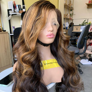 Vietnamese Virgin Remy Human Hair Extension 100% Tangle-Free Shed-Free <b>Wavy</b> <b>Wigs</b> Single Weft - Product Image 1